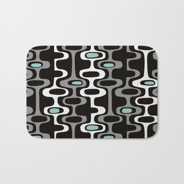 Mid Century Modern Art 2.5 Bath Mat Gallery Image 1