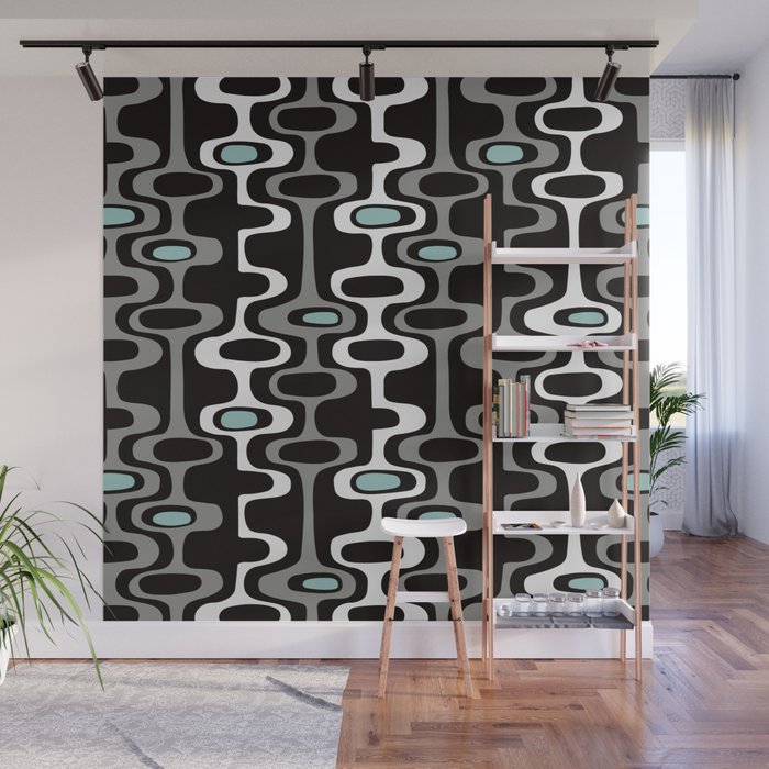 Mid Century Modern Art 2.5 Wall Mural Gallery Image 1