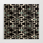 Mid Century Modern Art 2.5 Wood Wall Art Gallery Image 1