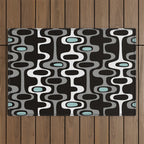 Mid Century Modern Art 2.5 Outdoor Rug Gallery Image 1