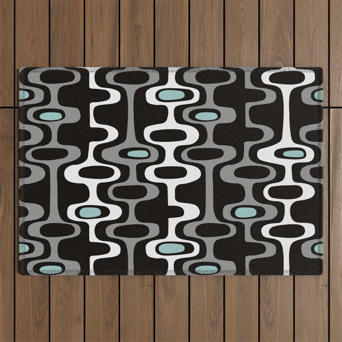 Mid Century Modern Art 2.5 Outdoor Rug Gallery Image 1