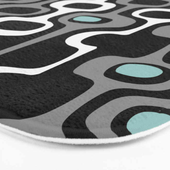 Mid Century Modern Art 2.5 Bath Mat Gallery Image 3