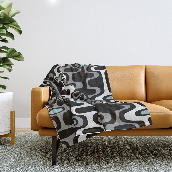 Mid Century Modern Art 2.5 Throw Blanket Gallery Image 1