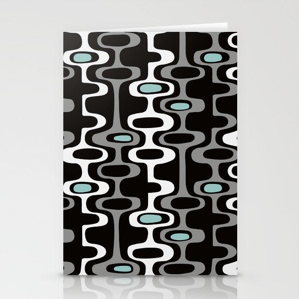 Mid Century Modern Art 2.5 Stationery Card Gallery Image 2