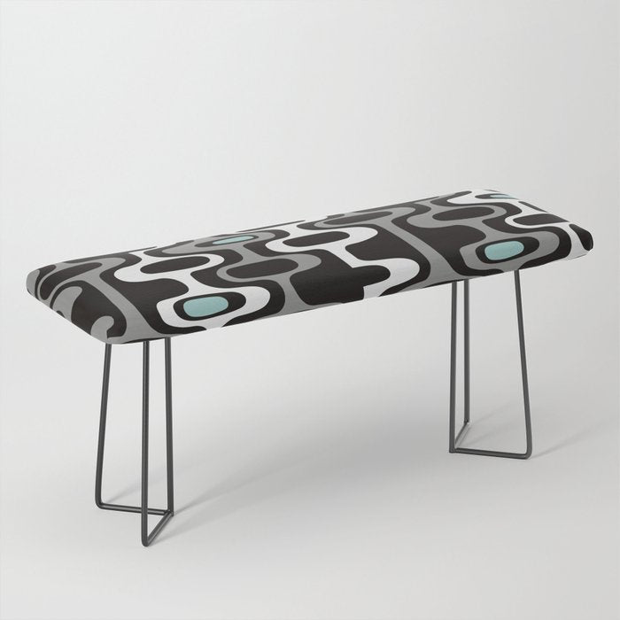 Mid Century Modern Art 2.5 Bench Gallery Image 1