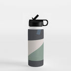 Modern Abstract Art 21 Water Bottle Gallery Image 1