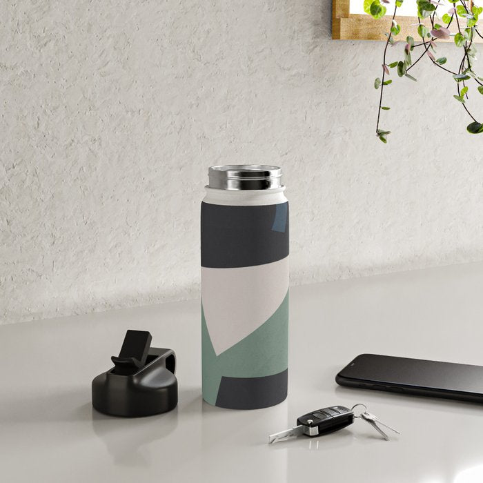 Modern Abstract Art 21 Water Bottle Gallery Image 4