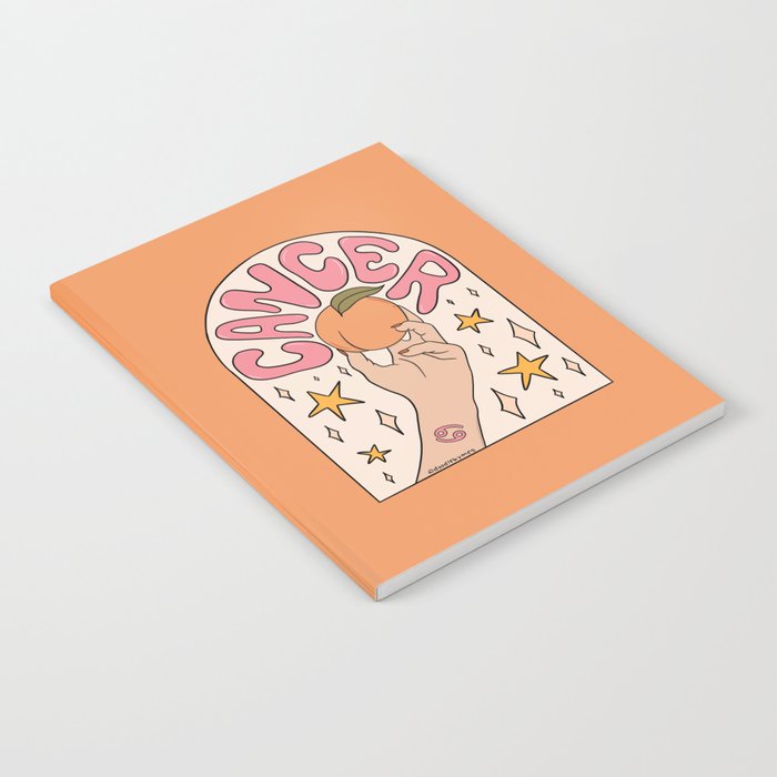 Cancer Peach Notebook Gallery Image 2
