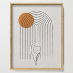 Cat Landscape 154 Serving Tray Gallery Image 1