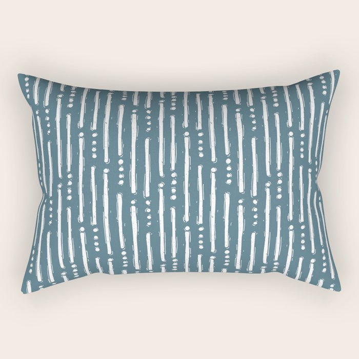 Lines in the Surf Rectangular Pillow Gallery Image 2