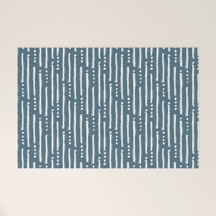 Lines in the Surf Welcome Mat Gallery Image 1