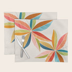 Multicolorful Leaf Design Placemat Gallery Image 1