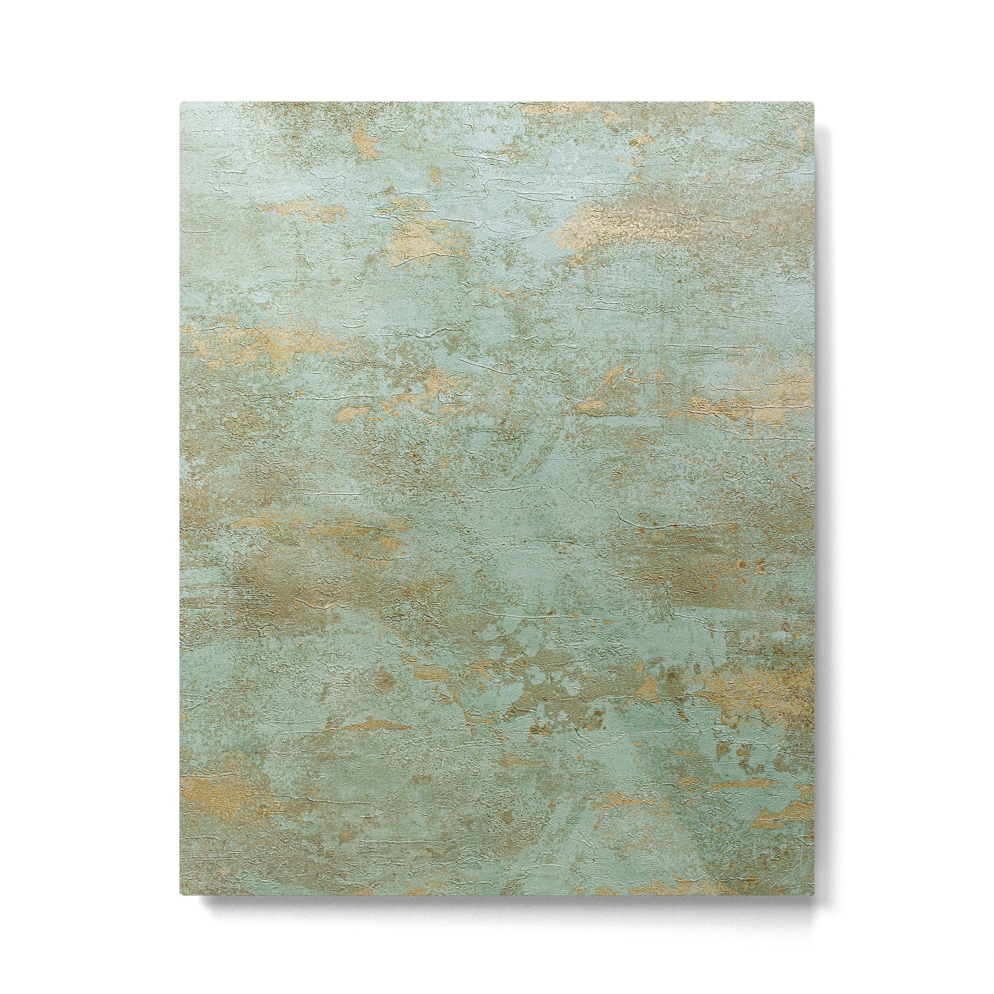 Metallic Effects Oxidized Copper Verdigris Industrial Rustic Metal Print Gallery Image 4