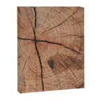 Tree Rings Rustic Cabin Lodge Raw Wood Canvas Print Gallery Image 8