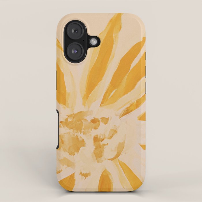Sun Blooming Flower iPhone Case Gallery Image 1