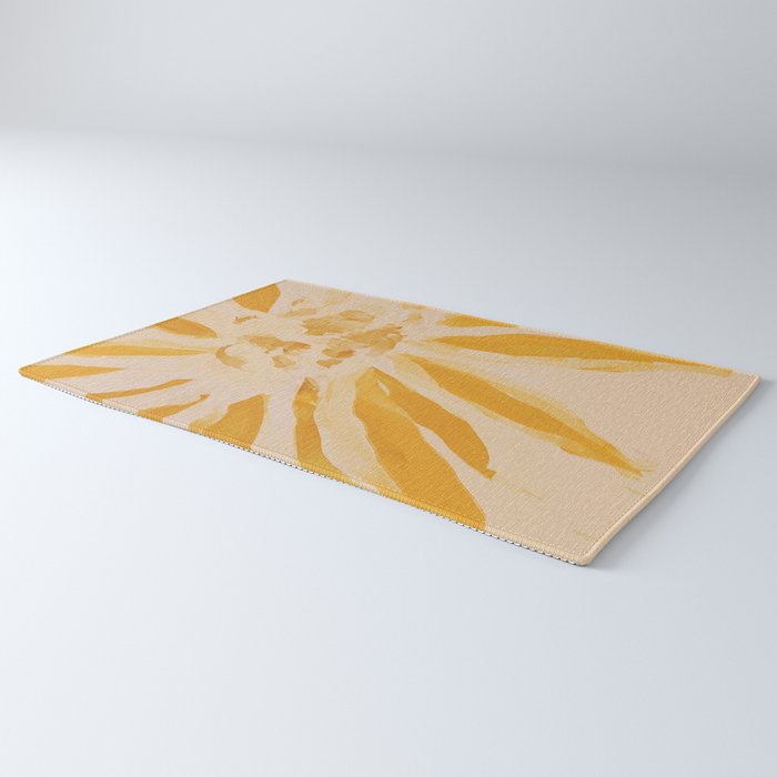 Sun Blooming Flower Rug Gallery Image 3