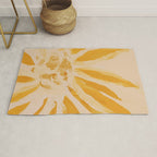 Sun Blooming Flower Rug Gallery Image 1