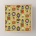 Eerie Oddities Halloween Pattern Mini Art Print Gallery Image 1