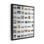 Broadway Theatres Framed Canvas Print Gallery Image 2