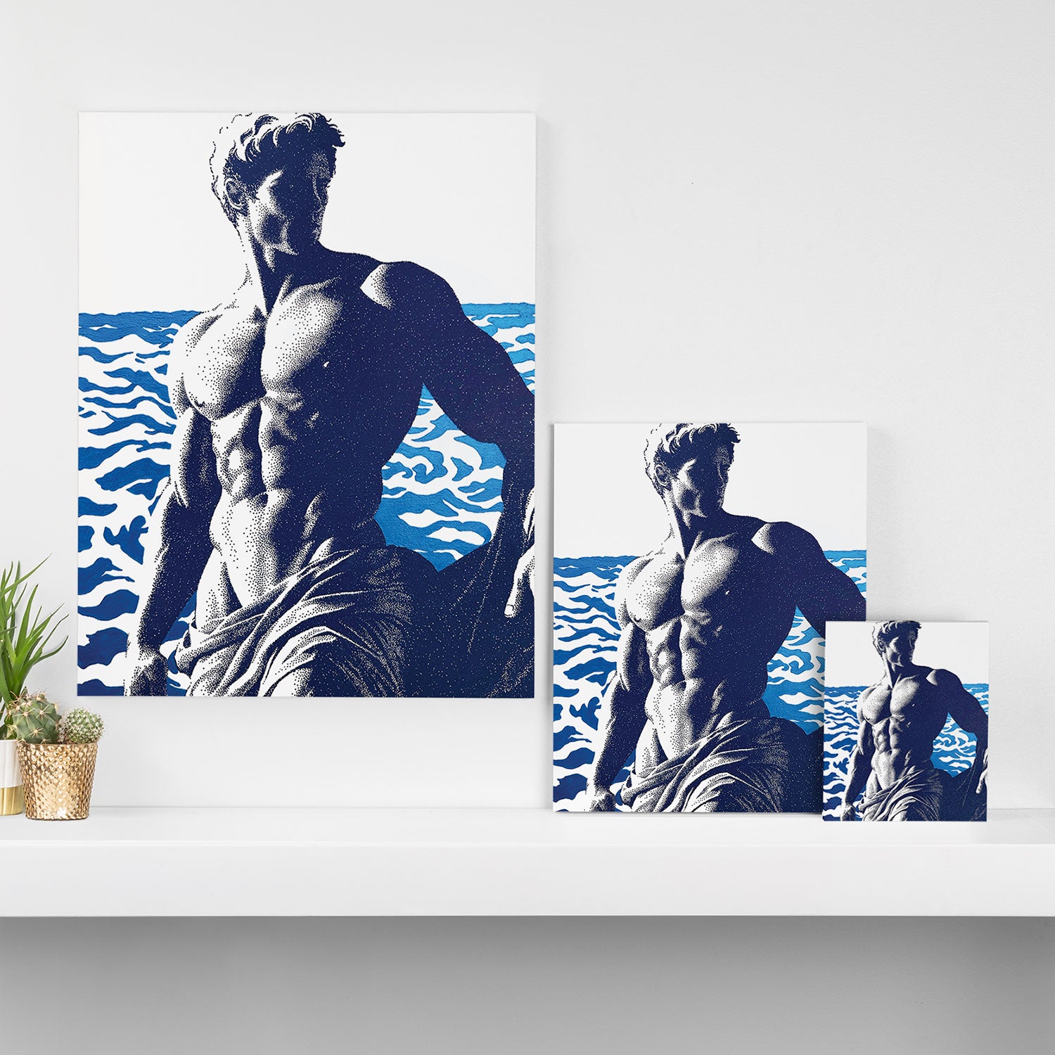 Depths of Poseidon Canvas Print Gallery Image 3
