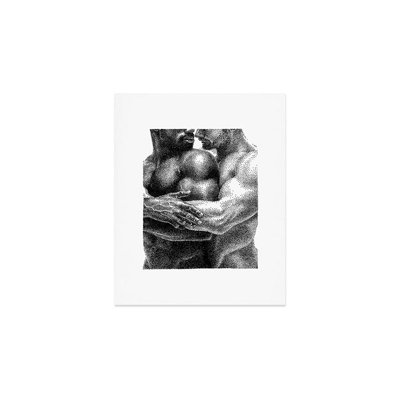 Embrace - NOODDOODs Art Print Gallery Image 1