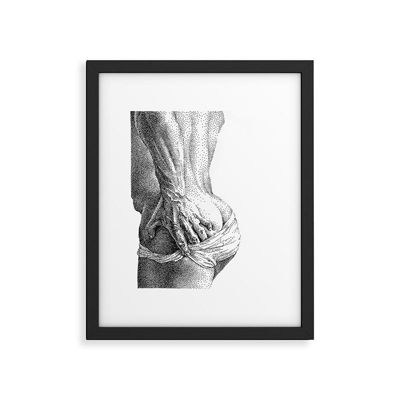 Gonza - NOODDOOD Framed Art Print Gallery Image 4