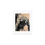 Grained 2 - NOODDOOD painting on wood Art Print Gallery Image 1