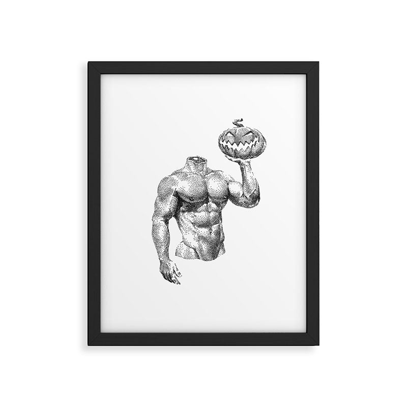 Headless Horseman SpookyDOOD Framed Art Print Gallery Image 4