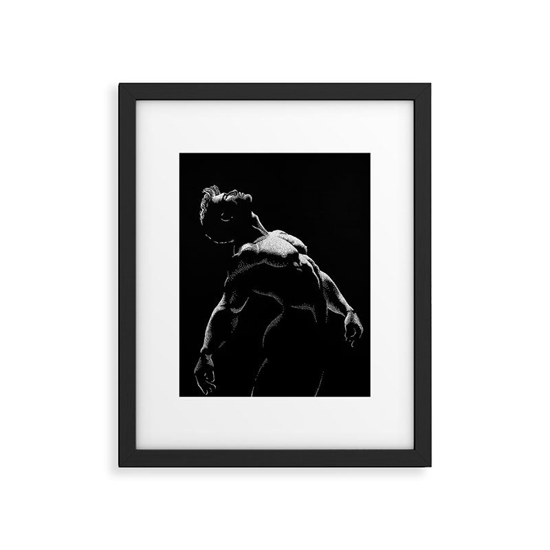 In The Night - NOODDOOD Framed Art Print Gallery Image 4