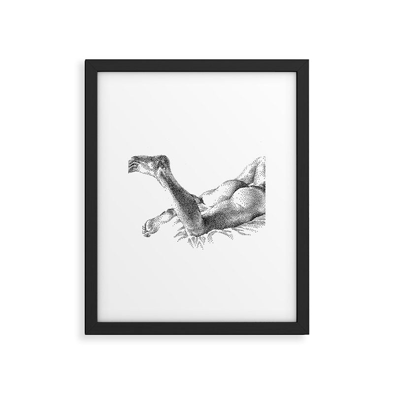 Kyle NOODDOOD Framed Art Print Gallery Image 1