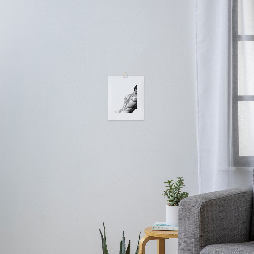 Looking Back - NOODDOODs Art Print Gallery Image 3