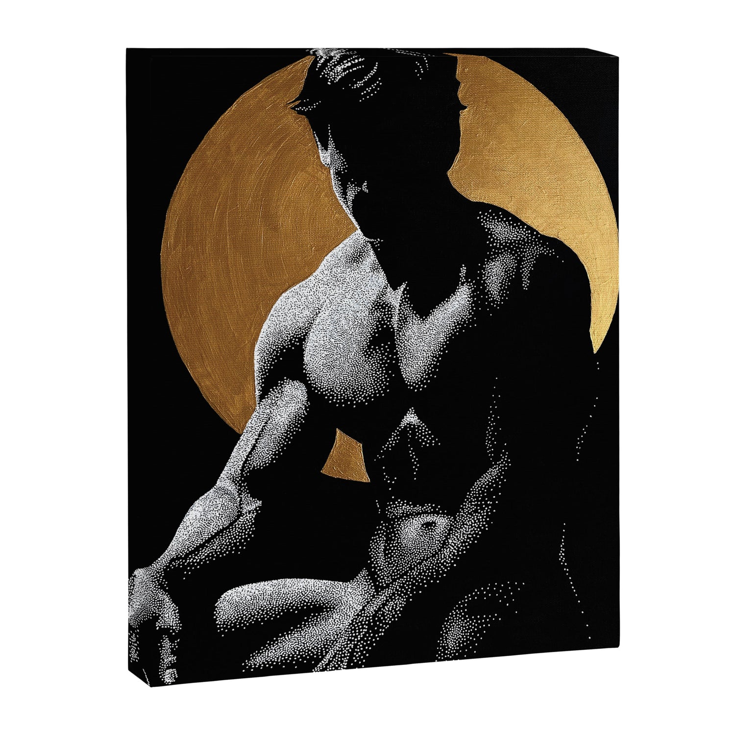 Luminosity of Apollo (gold doesn't print shiny) Canvas Print Gallery Image 3