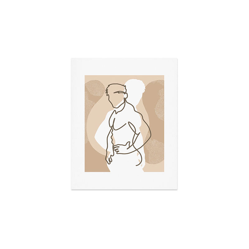 NOODDOOD Lines 17 Art Print Gallery Image 1