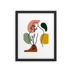 NOODDOODs Lines 3 Framed Art Print Gallery Image 4
