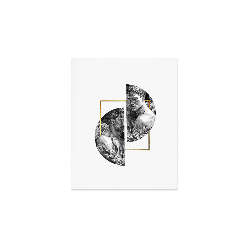 Perspectives NOODOOD painting (gold doesn't print shiny) Art Print Gallery Image 1