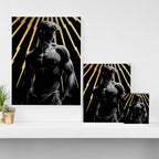 Strength of Zeus (Gold doesn't print shiny) Canvas Print Gallery Image 3
