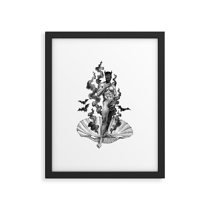 The Birth of Lust SPOOKYDOOD Framed Art Print Gallery Image 4
