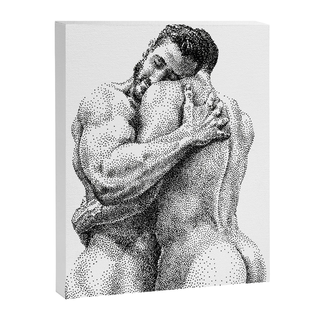 The Lovers - NOODDOODs Canvas Print Gallery Image 3