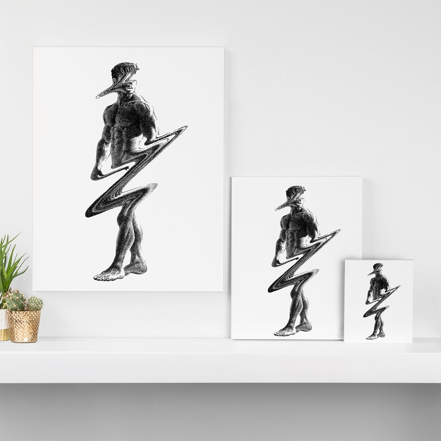 Wavy 2 - NOODDOODs Canvas Print Gallery Image 3