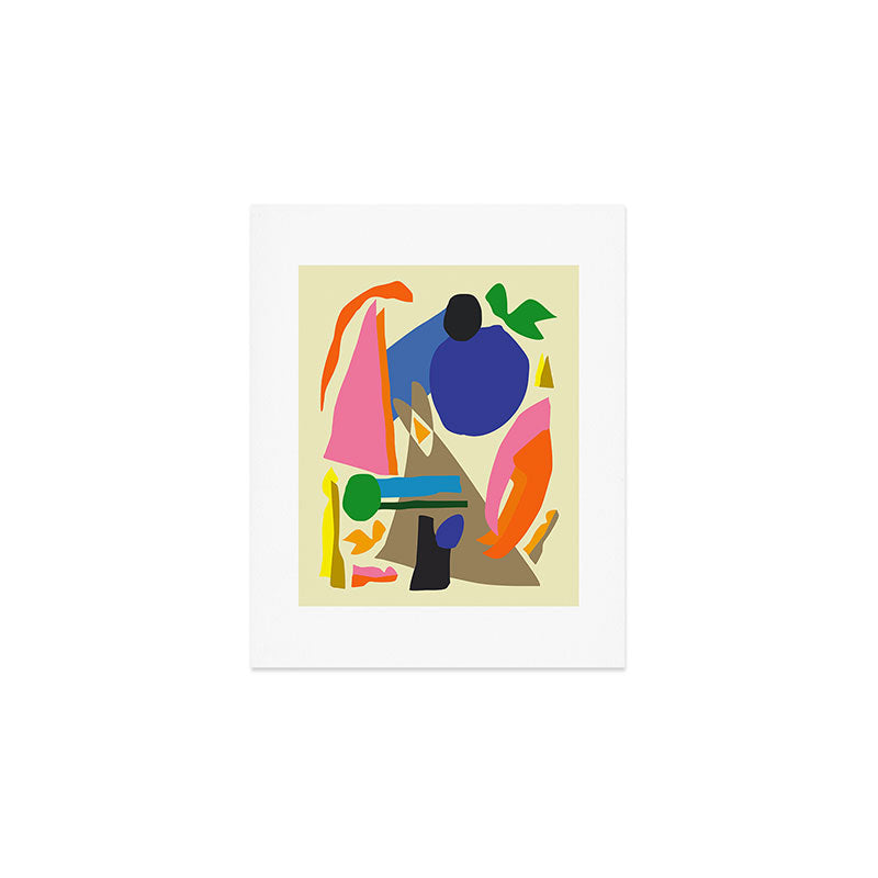 Abstract morning Art Print Gallery Image 1