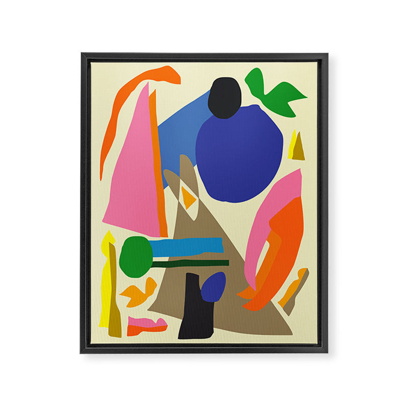 Abstract morning Framed Canvas Print Gallery Image 8