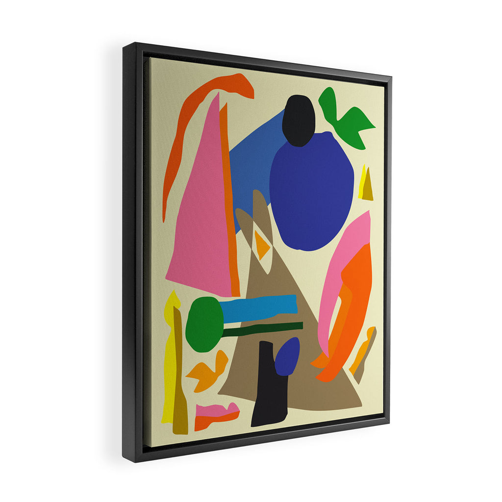 Abstract morning Framed Canvas Print Gallery Image 2