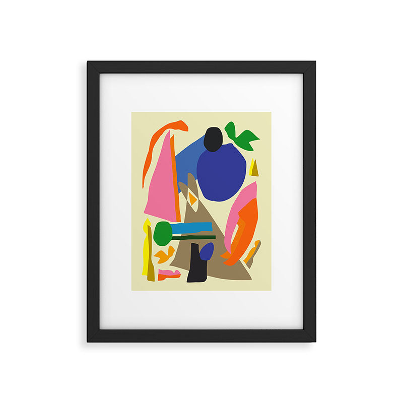 Abstract morning Framed Art Print Gallery Image 6