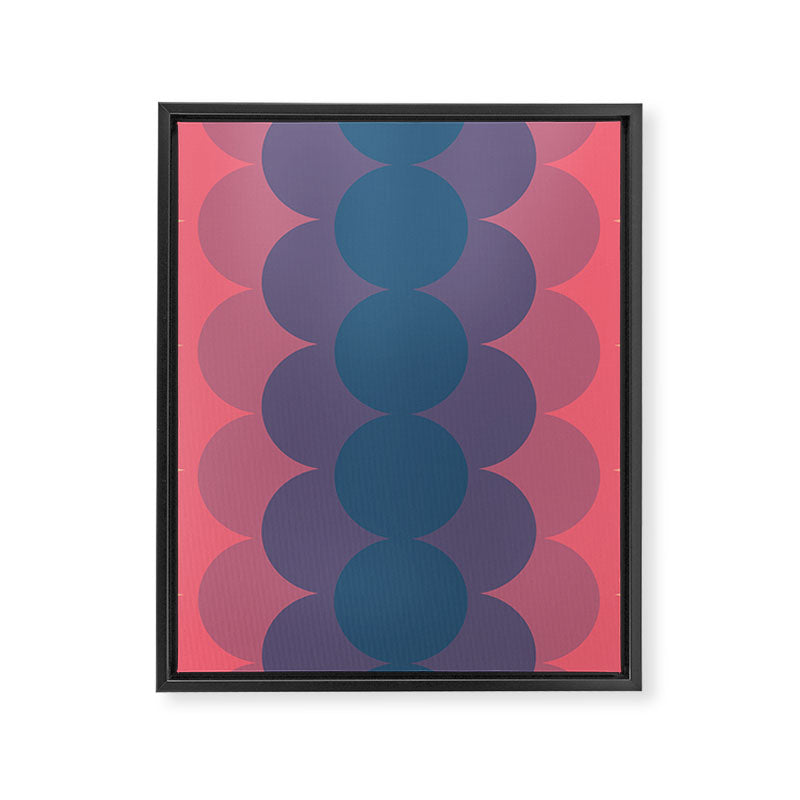 Gradual Sunset Framed Canvas Print Gallery Image 8