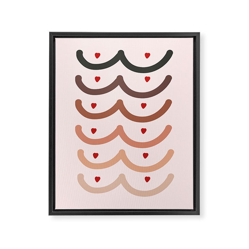 Love Yourself Framed Canvas Print Gallery Image 8
