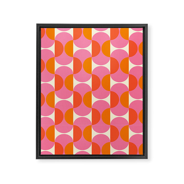 Retro Capsule Sixties Wall Mural Framed Canvas Print Gallery Image 1