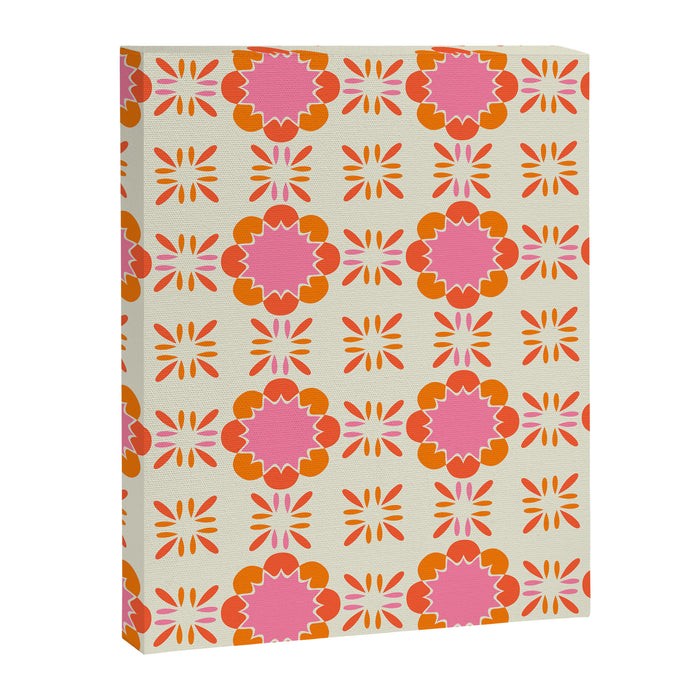 Sixties Tile Canvas Print Gallery Image 1