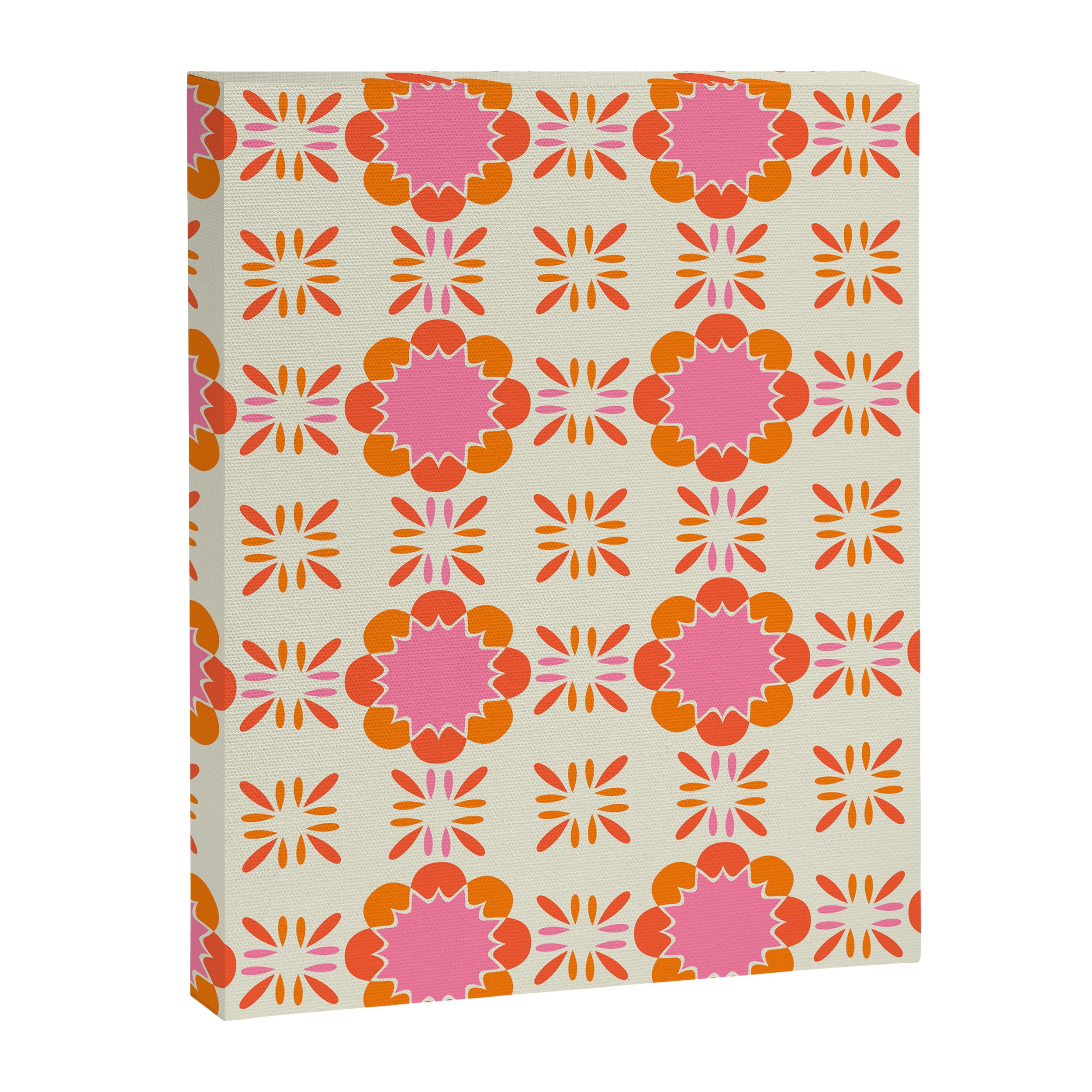 Sixties Tile Canvas Print Gallery Image 8