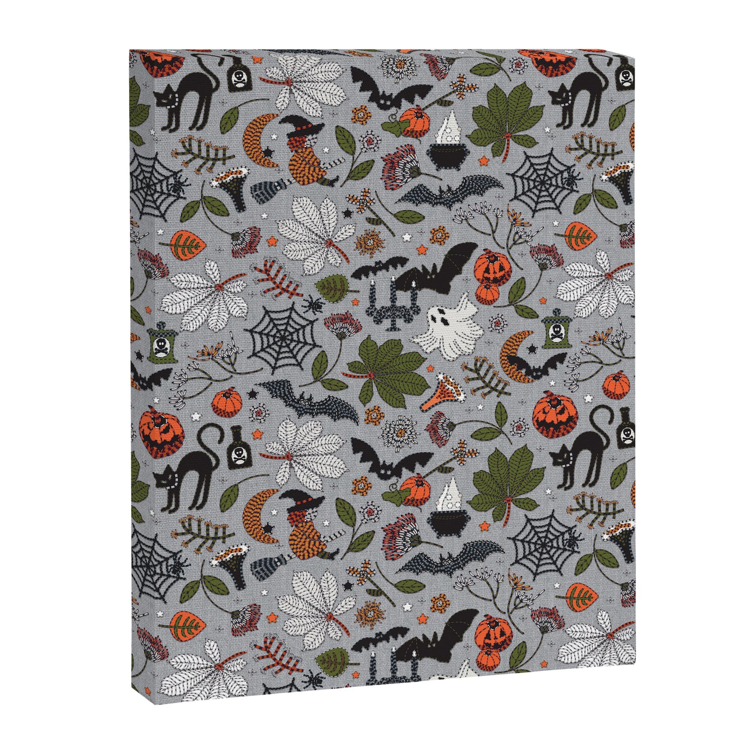 Embroidered halloween Canvas Print Gallery Image 8