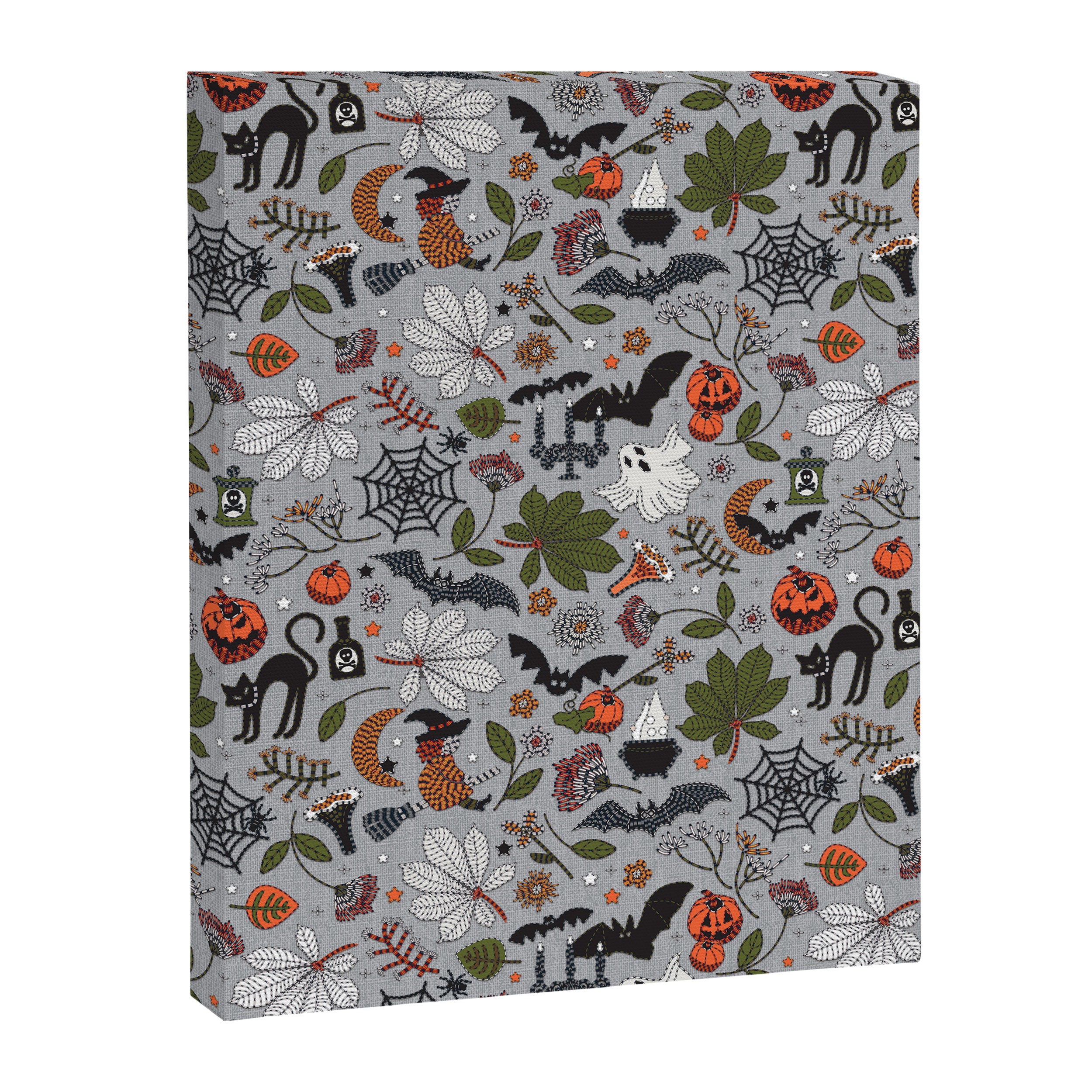 Embroidered halloween Canvas Print Gallery Image 8